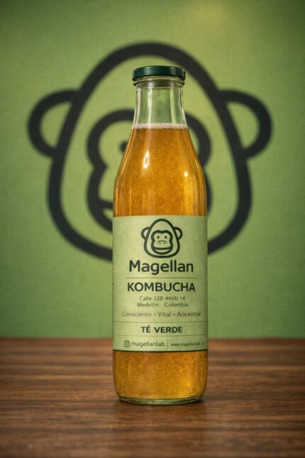 Kombucha de té verde LITRO