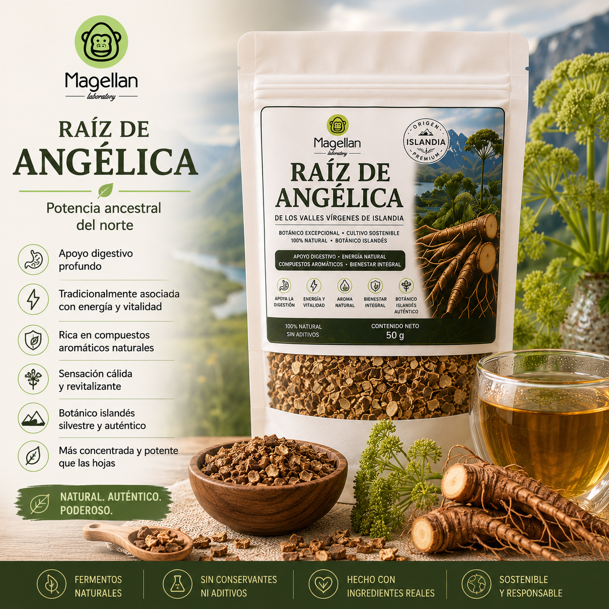Raíz Angelica Raíz de Angélica - Image 1